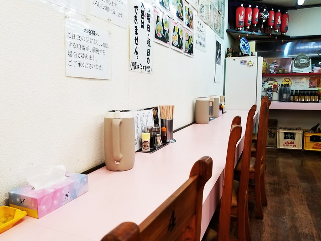 「もう一つの焼豚玉子飯」 重松飯店：愛媛県今治市　カウンター