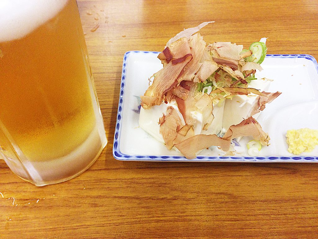 【復刻】『塩サバ串焼と焼トン』豊田屋3号店：東京都豊島区 生ビールと冷奴