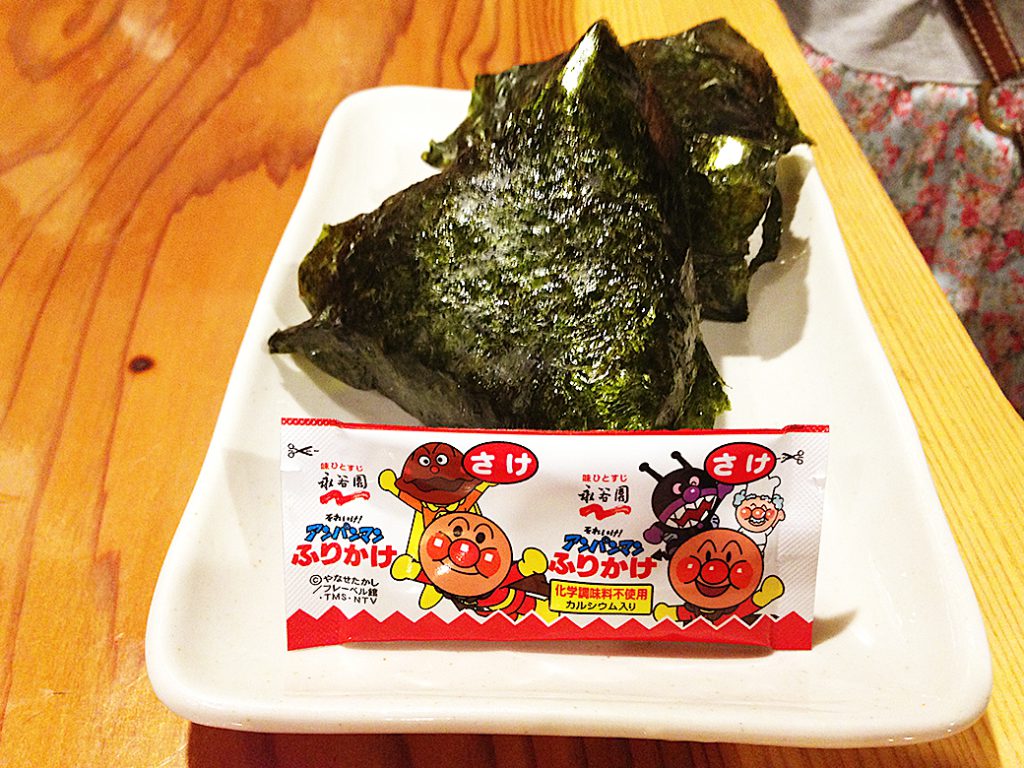 「至高の魚料理」魚虎：北九州市八幡西区　お子様用　おにぎり